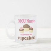 Nicu Nurse (Funny) Gift Matglas Koffiemok (Links)