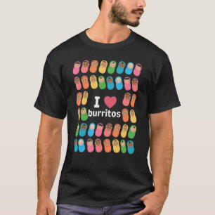 NICU Nurse I Love Burritos Baby Care Specialist T-shirt