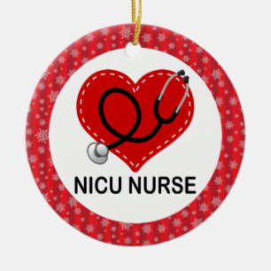 NICU Nurse Job Gift Ornament