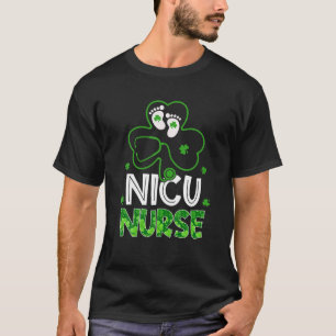 NICU Nurse Life Stethoscoop Neonatale Leopard St P T-shirt