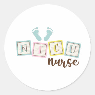 NICU Nurse Ronde Sticker