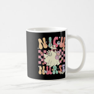 Nicu Nurse Spooky Ghost Halloween Schattigee Nursi Koffiemok