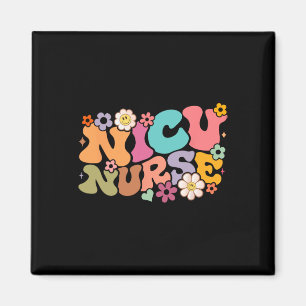NICU Verpleegkundige ICU Groovy Verpleegkunde Neon Magneet