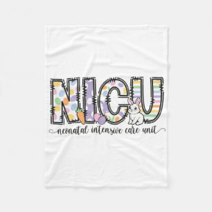 Nicu-verpleegster Pasen Lente Neonatale Intensive Fleece Deken