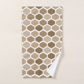 Nid d'abeille dans le sable (Serviette à main)