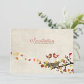 Nid d'amour - invitation de partie de pendaison de (Debout devant)