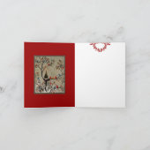 Nid d'Arbre de Noël ~ Carte (Intérieur)