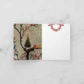 Nid d'Arbre de Noël ~ Cartes (Intérieur)