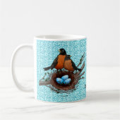Nid de Rouge-gorge Tasse (Gauche)