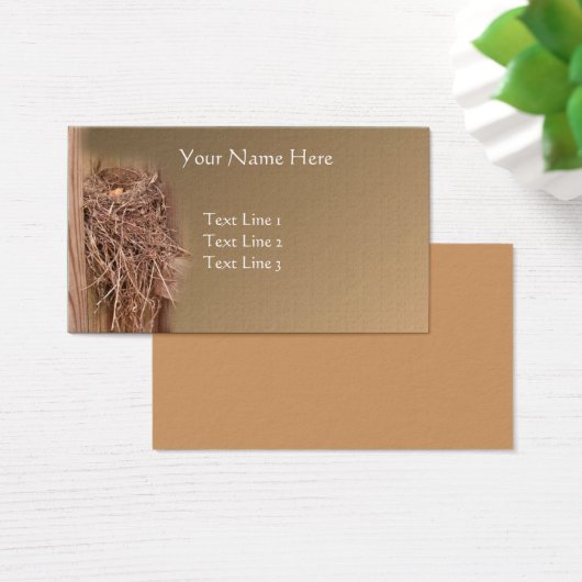 Nid D'Oiseaux Vide Sur La clôture Nature (Bureau)