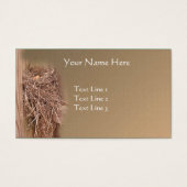 Nid D'Oiseaux Vide Sur La clôture Nature (Devant)