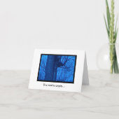 Nid vide/ici pour vous carte de note (Devant)