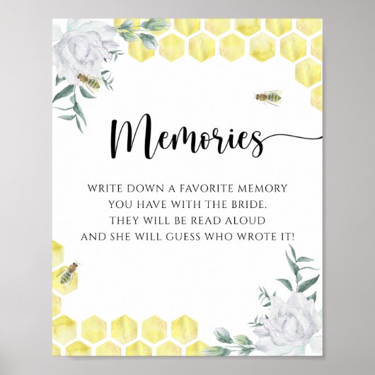 Nids d'abeilles - Souvenirs avec le poster de la m (Devant)