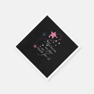 Niece Afstuderen Star, Gift, 2 sets Napkins Servet