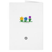 Niece Anniversaire Amour Floral Coeur Ballons (Dos)