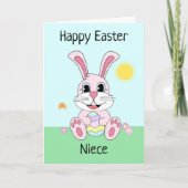 Niece Easter Kaart (Voorkant)