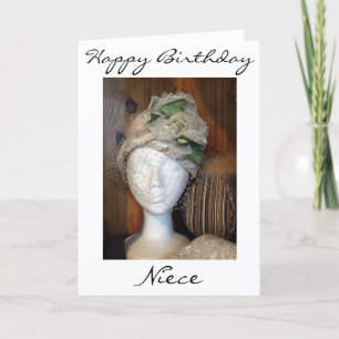 ""NIECE"" EN EEN ZEER LADY = BIRTHDAY KAART