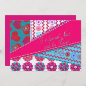 Niece en Fiance Valentijns Patchwork Quiltstijl (Voorkant / Achterkant)