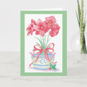 Niece Feestdagen Kaart