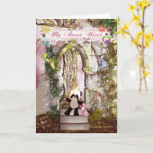 Nièce, jolie carte d'anniversaire pour ma douce ni (Fleur jaune)