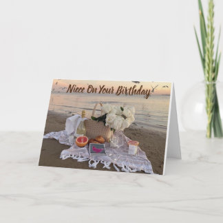 **NIECE** ON YOUR BIRTHDAY CARD KAART