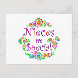 NIECES zijn speciaal Briefkaart