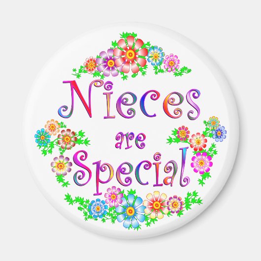 NIECES zijn speciaal Magneet (Voorkant)