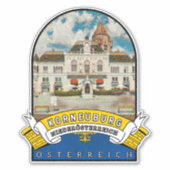 Niederösterreich Korneuburg Österreich Auto Sticker (Voorkant)