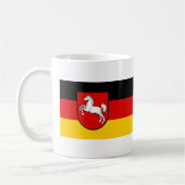Niedersachsen Flag Koffiemok (Links)