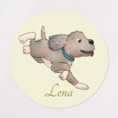 niedliche tiere labels (Design 2)