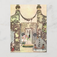 Nielsen in poeder en crinoline