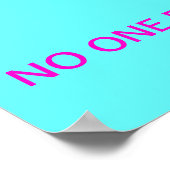 - niemand anders zal het voor jou doen poster (Hoek)