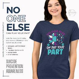 Niemand Anders Zelfmoordpreventie bewustzijn Tri-Blend Shirt