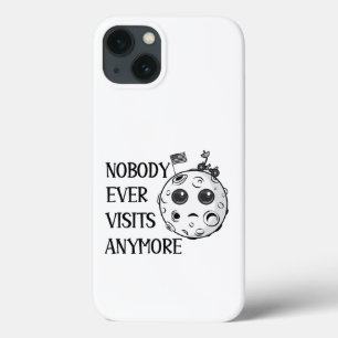 Niemand bezoekt ooit meer maanlandingsruimte Grapp iPhone 13 Hoesje