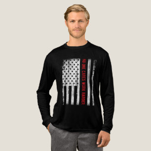 Niemand geeft er om harder te werken  Grappig Gag  Tri-Blend Shirt
