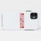 Niemand geeft om je fixie Case-Mate iPhone case (Achterkant (horizontaal))