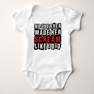 Niemand heeft haar ooit laten gillen zoals ik deed romper