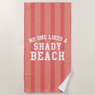 Niemand houdt van een grijs strand strandlaken