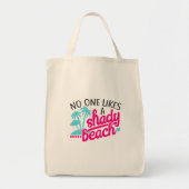 Niemand houdt van een schitterend ontwerp-grappig  tote bag (Voorkant)