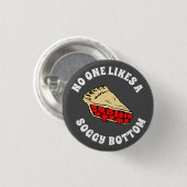 NIEMAND HOUDT VAN EEN SOGGIEBOTTOM RONDE BUTTON 3,2 CM (Voorkant /achterkant)