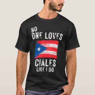Niemand houdt van kinderen zoals ik Puerto Rico T-shirt