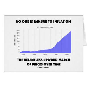 Niemand is immuun voor de opwaartse inflatie in ma