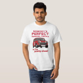Niemand is perfect met Austin Mini, Austin Seven T-shirt (Voorkant volledig)