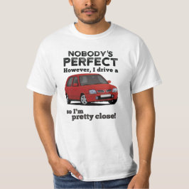 Niemand is perfect met een Micra / March K11C T-shirt