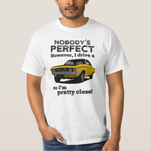 Niemand is perfect met Manta A coupé T-Shirt