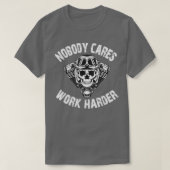 Niemand kan het harder doen3 t-shirt (Design voorkant)