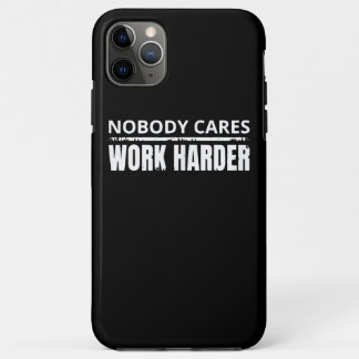 Niemand kan zorgen voor een baan met een hardere f iPhone 11 pro max hoesje