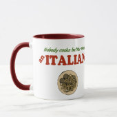 Niemand koelt beter dan een Italiaan Mok (Links)