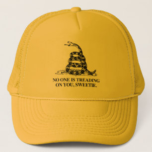 Niemand komt op je af, lieverd trucker pet