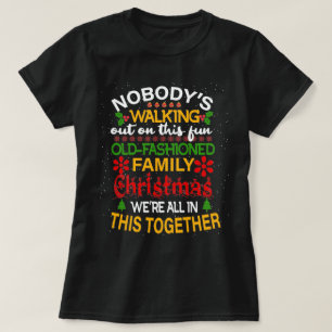 Niemand loopt op deze vun oude familie-feestjes ui t-shirt